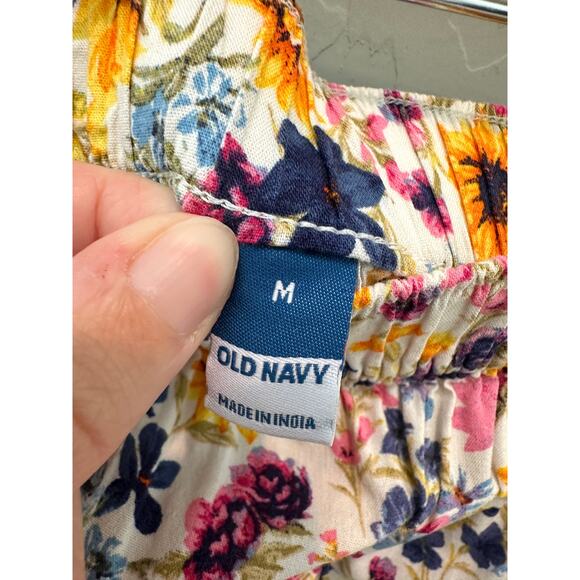 OLD NAVY | Floral Tiered Midi Skirt Cottagecore Boho | Medium - Picture 5 of 5
